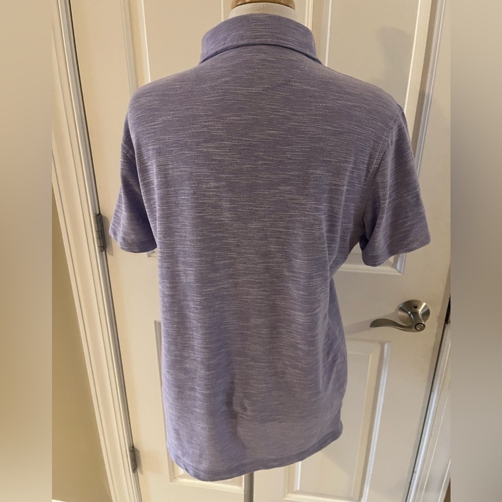 Tailorbyrd Purple Polo Golf Shirt-Size Medium - Picture 5 of 7